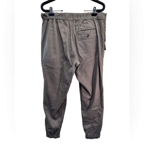 JAMES PERSE Standard Green crop Pants Ankle Pants with Zip on Ankles Poc… - Picture 9 of 9